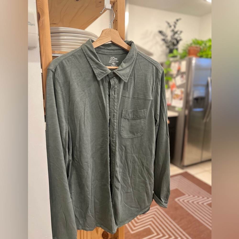 Men’s J.Crew Dock Shirt Medium Button Down
